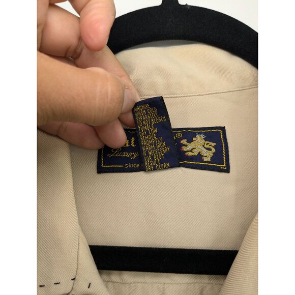 Vintage Nat Nast Camp Button Up Shirt Men Size M Luxury Original 100% Silk Boho - Picture 11 of 11